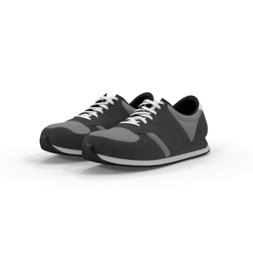 Running-Shoes.H03.2k Black Shoes